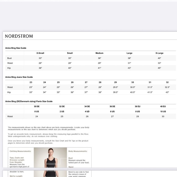 BNWT anine bing Roxanne jeans - Picture 6 of 6